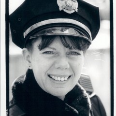 Kathy as Ithaca Police Officer