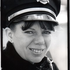 Kathy as Ithaca Police Officer